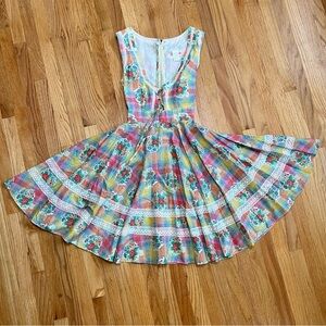 Vintage square dance dress